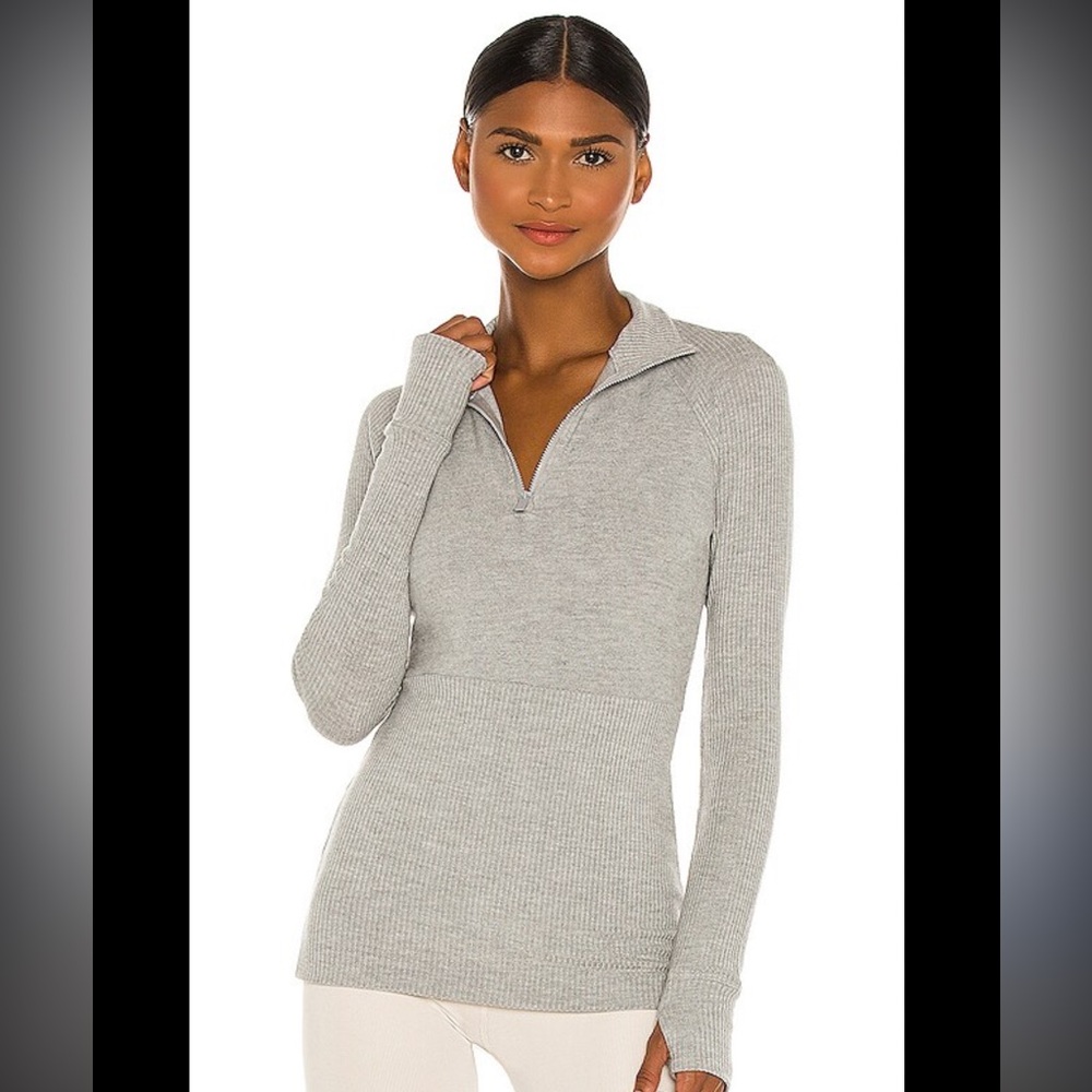 Never worn Alala Rise Quarter Zip Sweater
